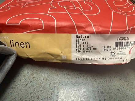 Photo of free Resume quality paper, 300 sheets (Terra Linda) #2