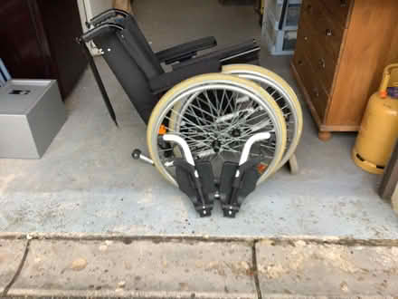 Photo of free Folding wheelchair (Liverton Coldeast TQ12) #1