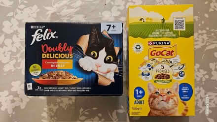 Photo of free 7 years+ Cat Food, still in BBE (Knightsfield AL8) #1