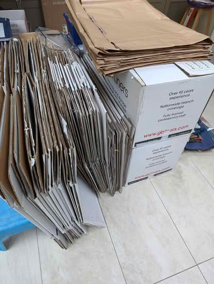 Photo of free Packing boxes and paper (Ballybrack/Killiney) #1