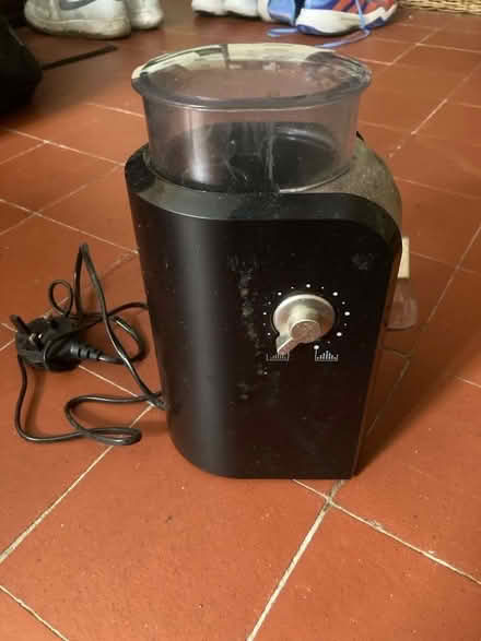 Photo of free Krupps-Coffee bean grinder with broken switch (Lymm WA13) #2