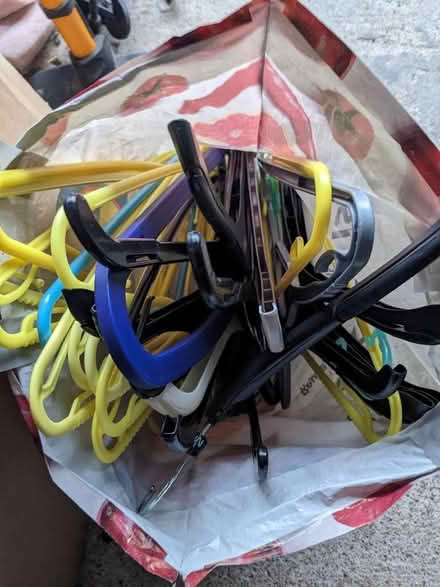 Photo of free Bag of about 25 clothes hangers (Buckstone EH10) #1