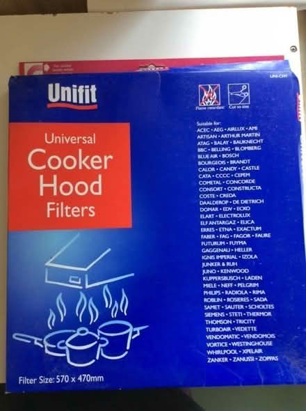 Photo of free Cooker Hood Filter (Cromford DE4) #1