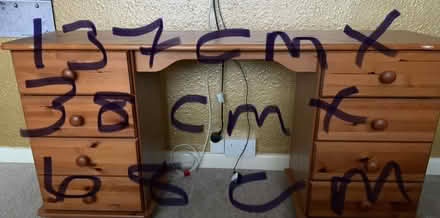 Photo of free Pine dressing table/desk (SY2) #1