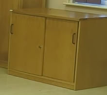 Photo of free Small wooden cabinet (BN23) #1
