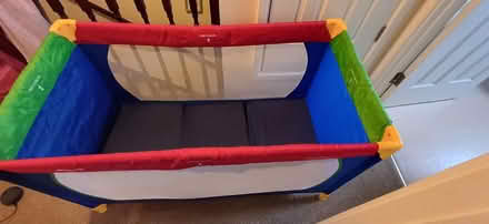 Photo of free Travel cot and mattress (Aldershot) #1