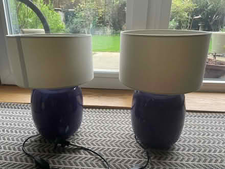 Photo of free Two habitat table lamps (Dollis Hill, NW2) #1