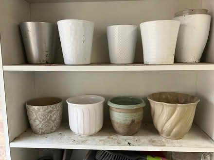 Photo of free 9 plant pots (Lindfield RH16) #1