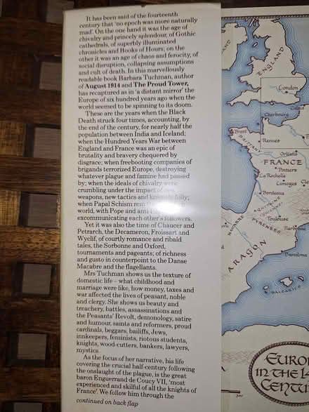 Photo of free A Distant Mirror hardback book (Chelmsford, CM1) #2