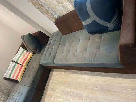 Photo of free L shaped Sofa (Lampton TW3) #1