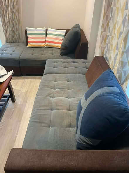 Photo of free L shaped Sofa (Lampton TW3) #3