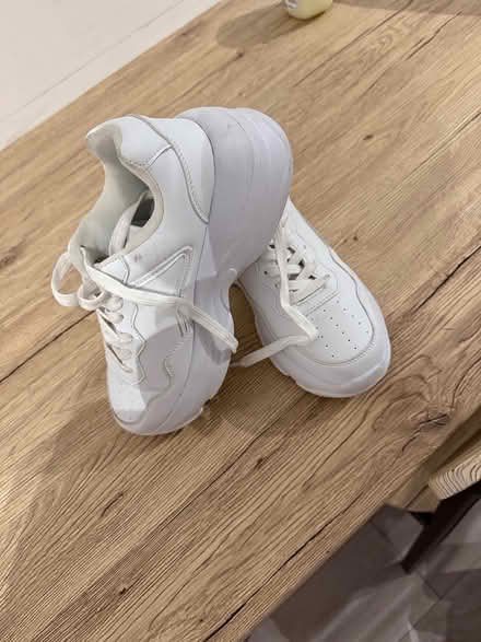 Photo of free White trainers (Eccleshill Bradford . BD10) #2