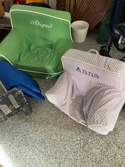 Photo of free Toddler stuffed chairs (Wayland (near Claypit Hill)) #1