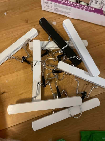 Photo of free Clip hangers wood (Se288 8fx) #1