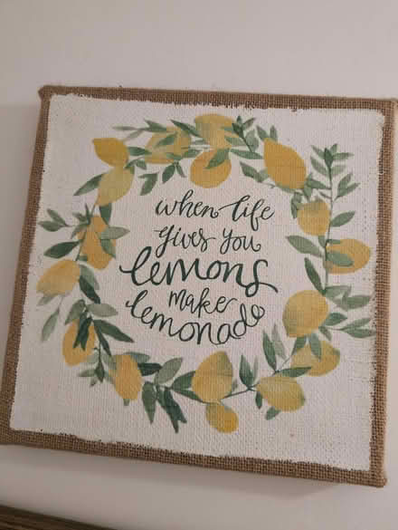 Photo of free Lemon artwork (Goldsworth park , Woking) #1