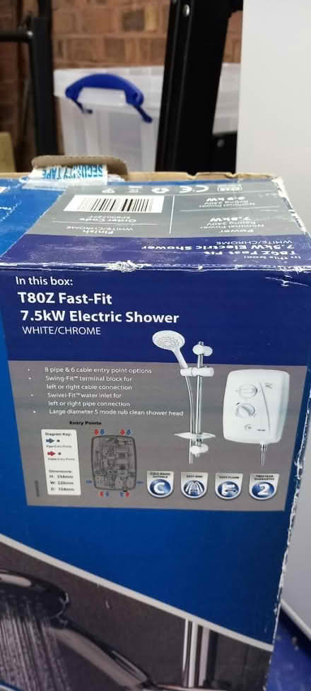 Photo of free Electric shower (SS15) #2