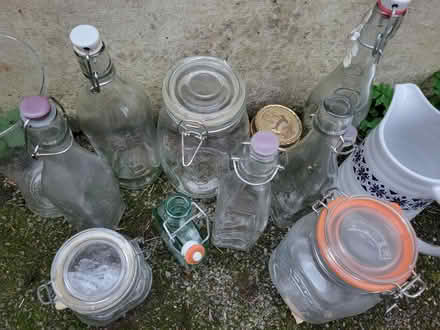 Photo of free Kilner jars and bottles (SK17 9H, Heath Grove, Buxton) #2