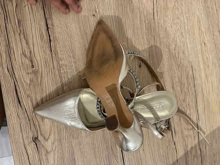 Photo of free Gold asos sandals (Eccleshill Bradford . BD10) #2