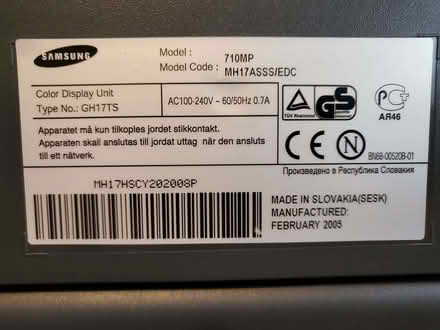 Photo of free TV / Monitor (Crook DL15) #4