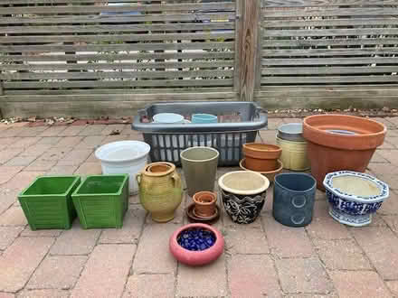 Photo of free Collection of pots (KT8 0JX) #1