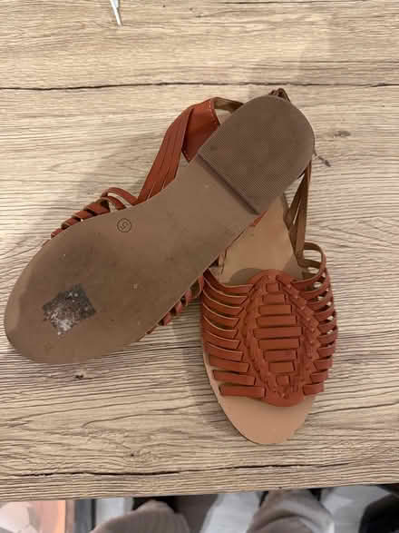 Photo of free M&S brown sandals (Eccleshill Bradford . BD10) #2