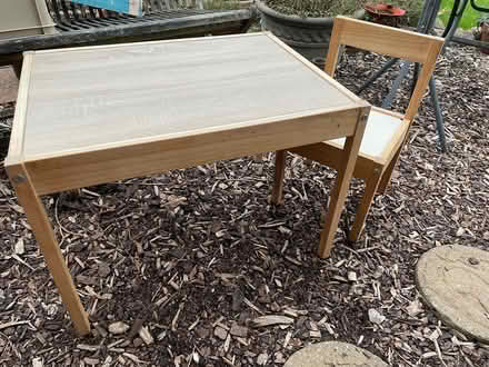 Photo of free Child’s table and chairs (Hellesdon NR6) #1