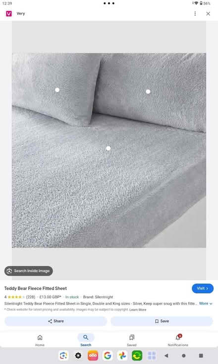 Photo of Fitted teddy bear sheet (Norwich NR4) #1