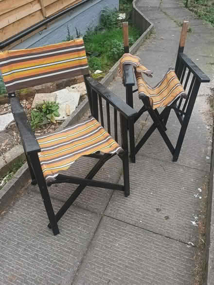 Photo of free Director's chairs (Cwmbach Llechrhyd LD2) #2