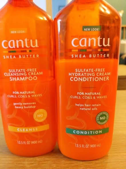 Photo of free Cantu shampoo and conditioner half used (Buckstone EH10) #1