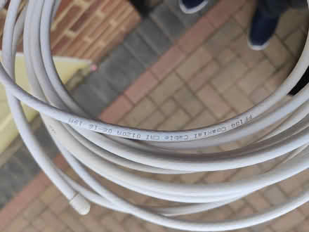 Photo of free Coaxial cable 5.5 meters (Woodley RG6) #2