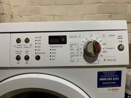 Photo of free Bosch washing machine (Palmer Park RG1) #2