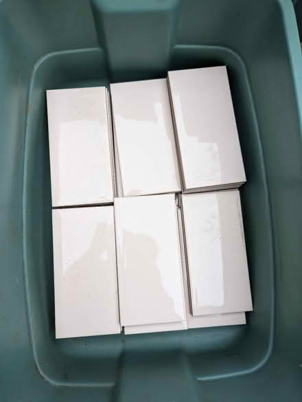 Photo of free white tiles (unused) (Chippenham, SN15) #1