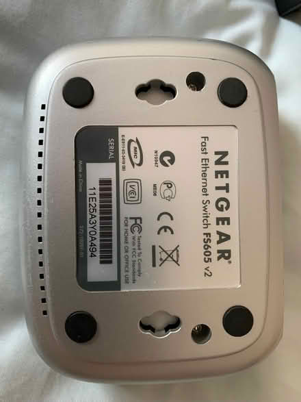 Photo of free Netgear 5 port 10/100 Mbps Switch (Palmer Park RG1) #1