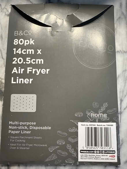 Photo of free Air fryer liners (Lancing BN15) #2