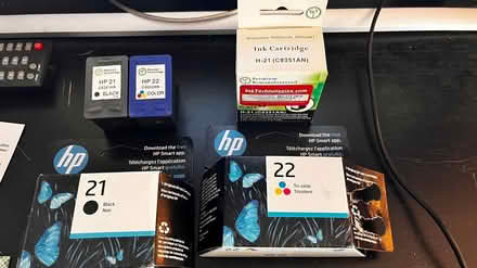 Photo of free HP 21&22 Ink Cartridges (Brooklyn Park near AACo PD) #1