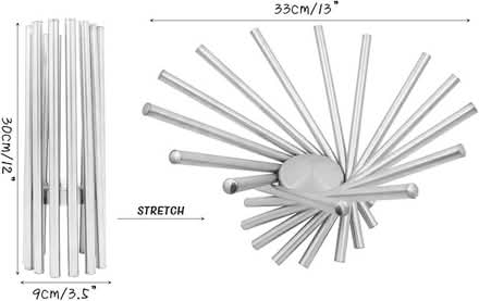 Photo of free Metal Foldable Fruit Bowl (RG30 2PG) #2