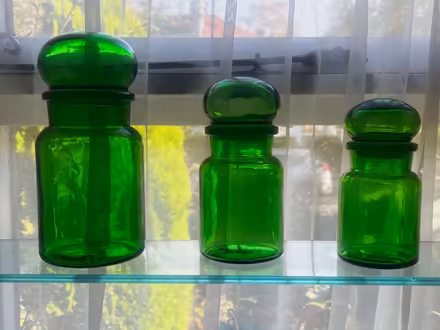 Photo of free Green container jars. (Comiston EH10) #1