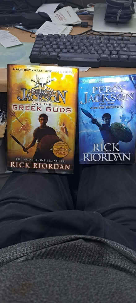 Photo of free 2 Percy Jackson Books (Sopwell AL1) #1