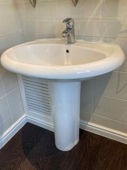 Photo of free Pedestal Sink for Bathroom (Staines TW18) #2