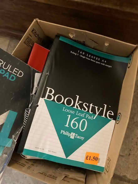 Photo of free Box of exercise books/lined paper (SK17 Buxton) #2