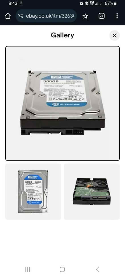 Photo of Hard drive desktop sata (Radford Nottingham) #1