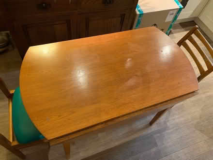 Photo of free Wood dining table (Plumbland CA7) #4