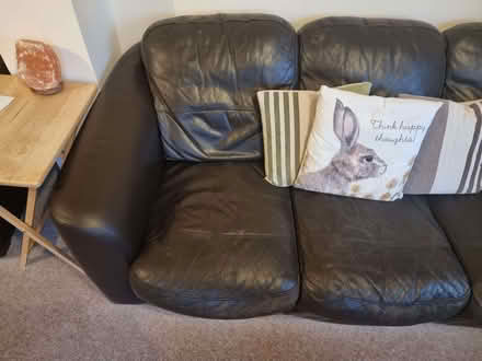 Photo of free 3 Seat Leather Sofa (TN23) #3