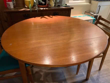 Photo of free Wood dining table (Plumbland CA7) #1