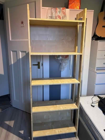 Photo of free Shelving unit beech colour (Loughton IG10) #1