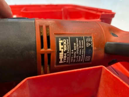 Photo of free 110v Hilti drill (Battledown GL52) #2