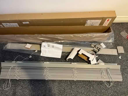 Photo of free New faux wood blinds (Lower Earley) #1