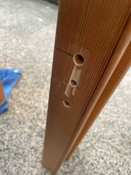 Photo of free Wooden loft bed frame (Lancaster, Bowerham) #3
