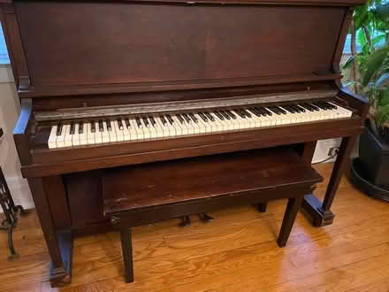 Photo of free Upright Piano (Wurlitzer) (Downtown ITH) #1