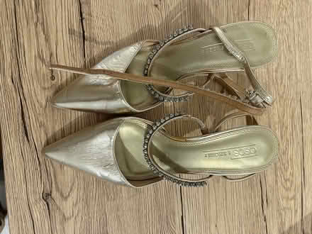 Photo of free Gold asos sandals (Eccleshill Bradford . BD10) #1